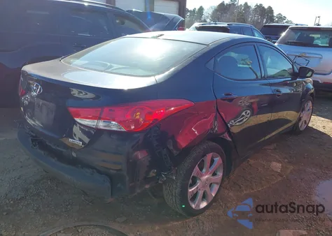 2013 Hyundai Elantra Gls from USA, damaged, VIN 5NPDH4AE1DH404879